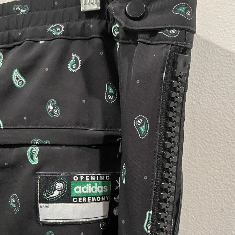 ADIDAS X OPENING CEREMONY NIGO PAISLEY PRINT TRACK PANTS 31 - Picture 10 of 11